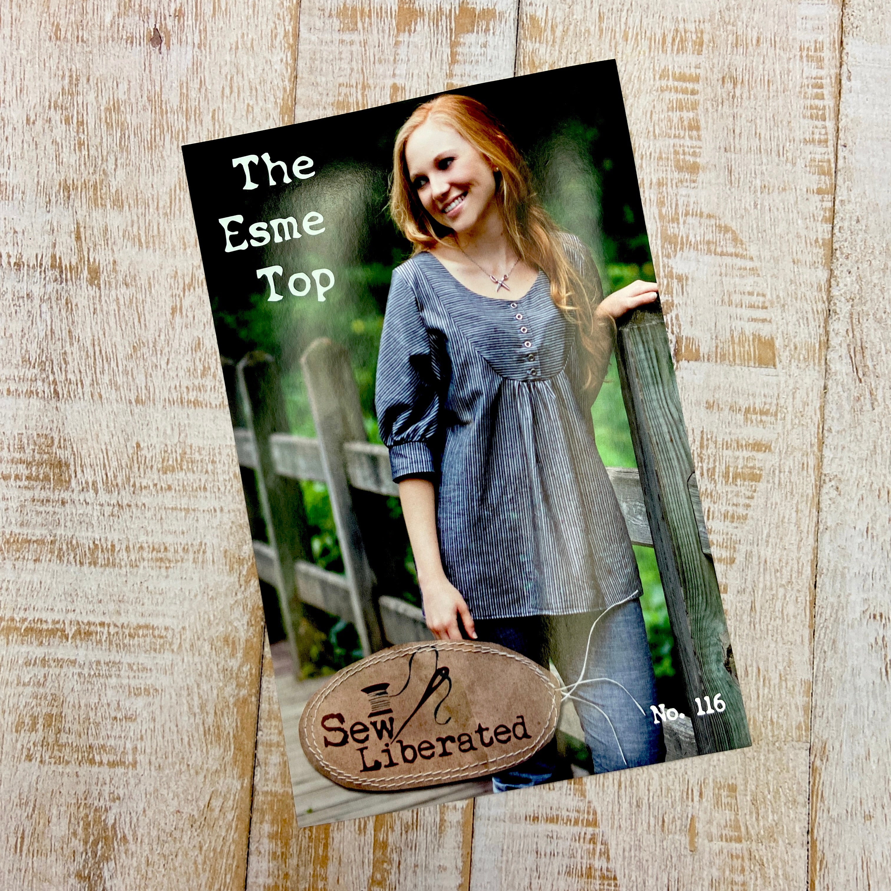 Sew Liberated Paper Sewing Pattern: Matcha Top -  Canada
