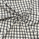 Inky Plaid | Brushed Homespun