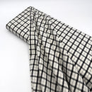 Inky Plaid | Brushed Homespun