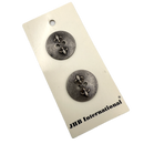 7/8" Fleur de Lis | Metal Buttons