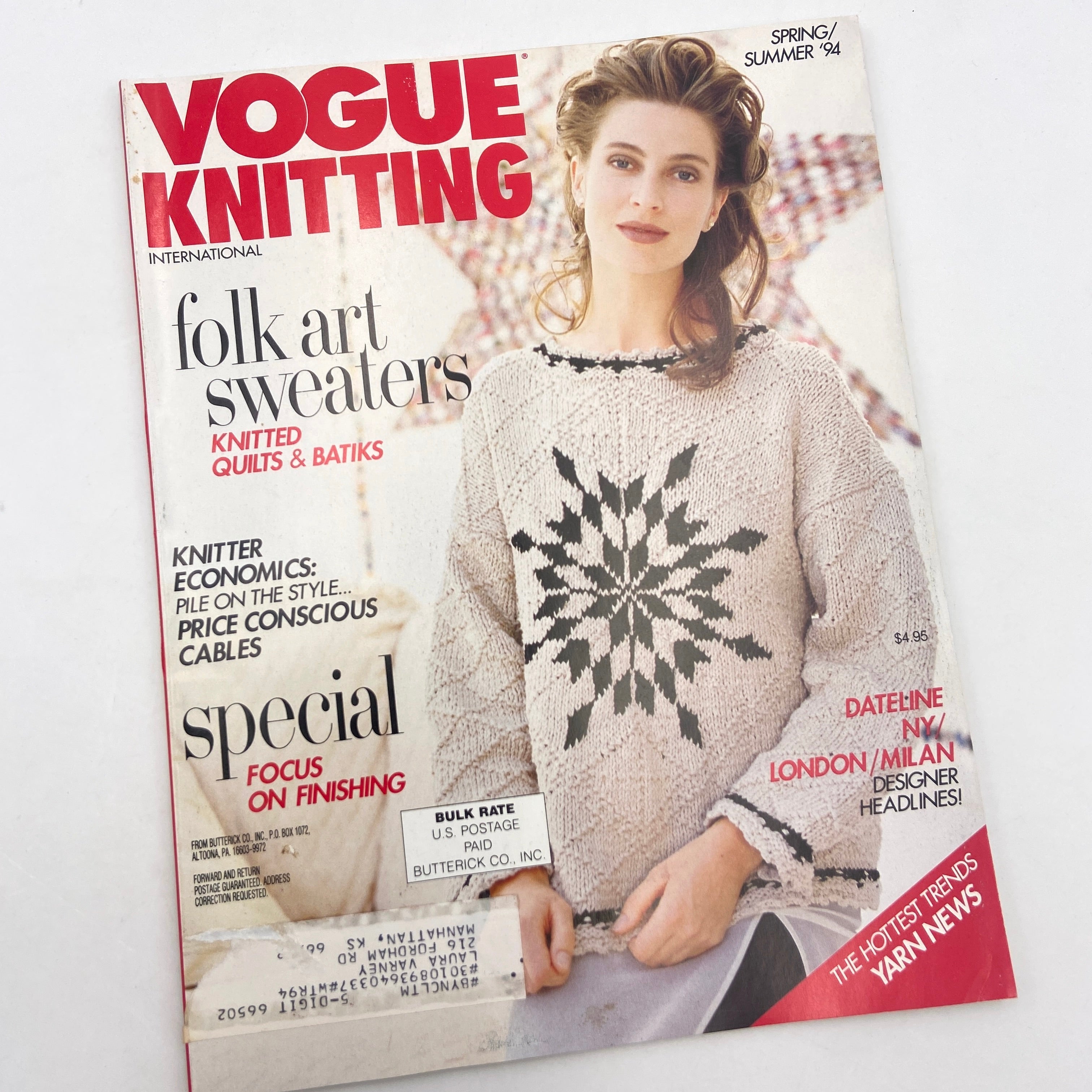 Vogue Knitting International | Magazine Back Issues | Choose Your Favo