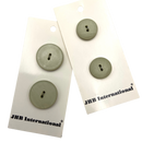 3/4" or 7/8" Sage Smoke | JHB International Plastic Buttons | Set of 2