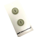 3/4" or 7/8" Sage Smoke | JHB International Plastic Buttons | Set of 2