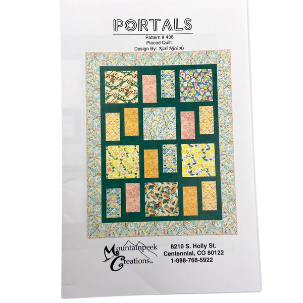 Portals | Mountainpeek Creations | Quilt Pattern