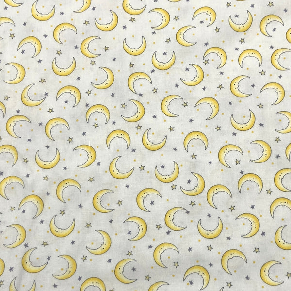 Crescent Moon | Bunnies | Quilting Cotton