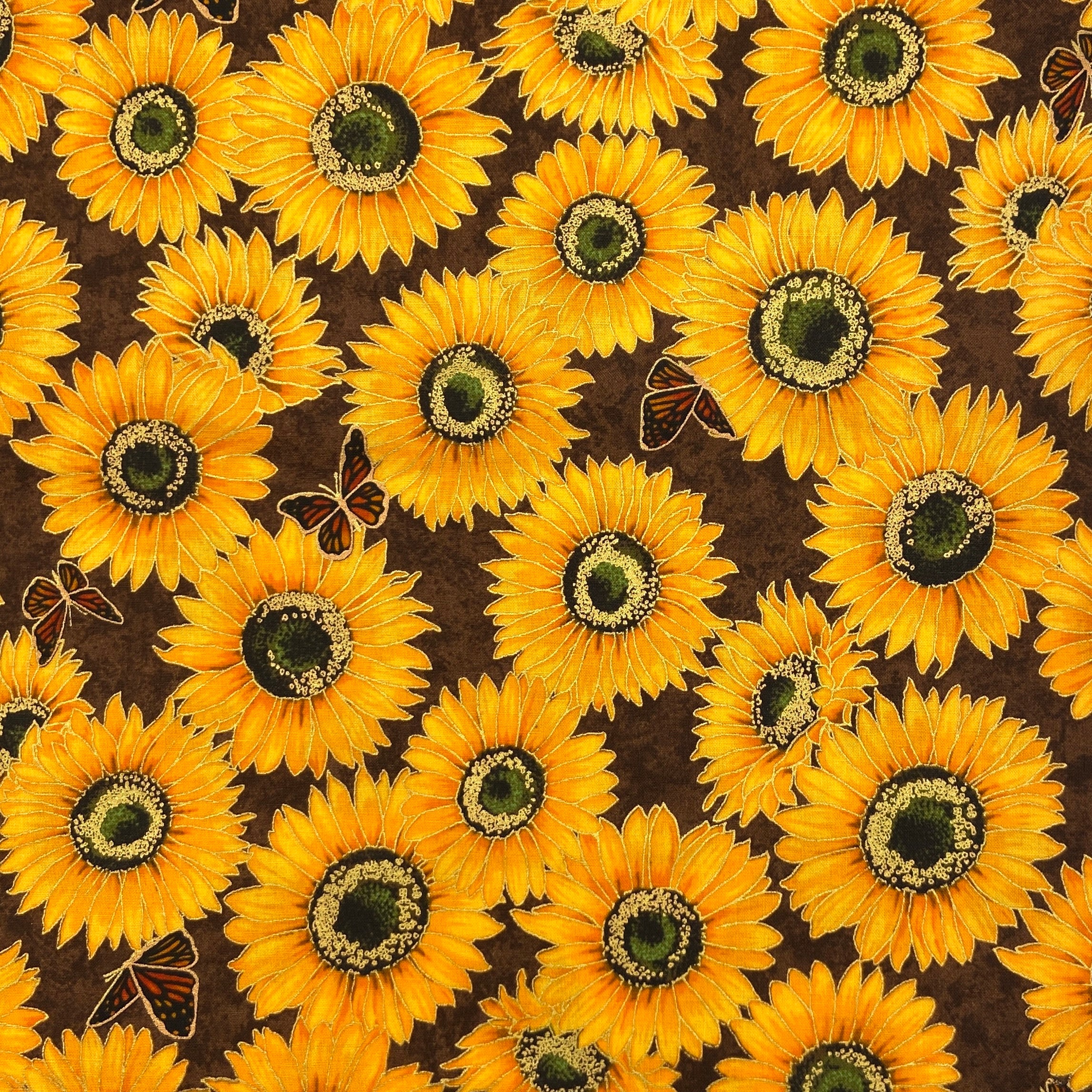 Sunflowers Brown, Shades of the Season