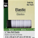 1/2" White | Dritz Non-Roll Elastic | By the Yard