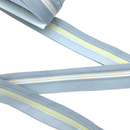Blue Stripped Trim on white background 