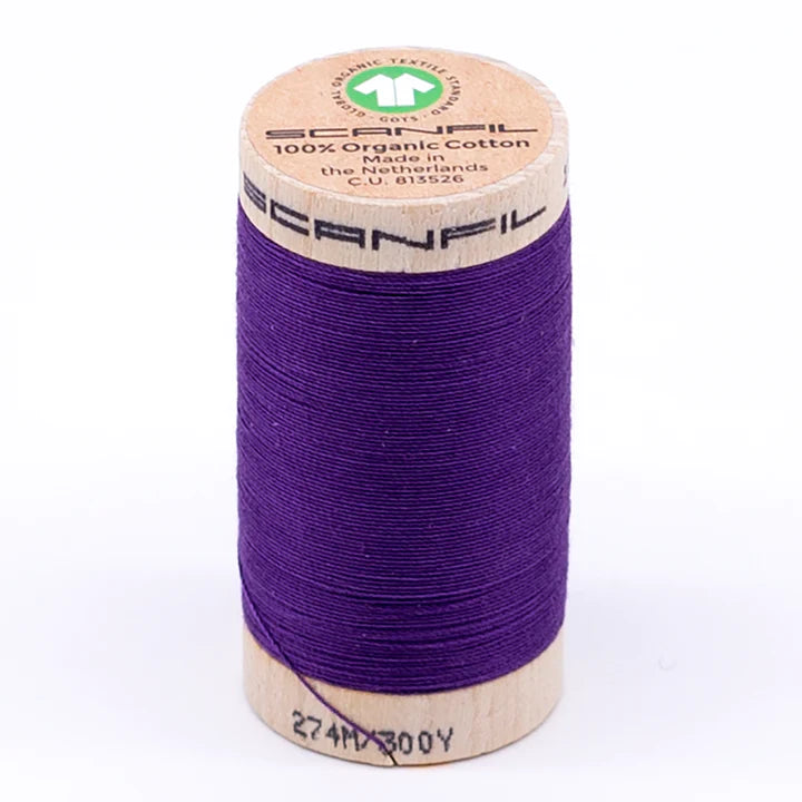Scanfil Organic Cotton Thread, 30 wt