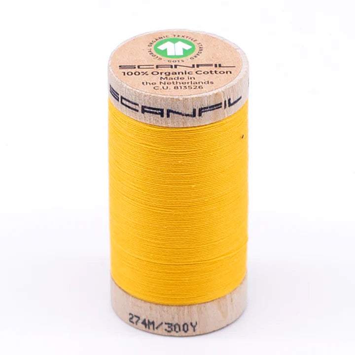 Scanfil Organic Cotton Thread | 30 wt | 34 Colors