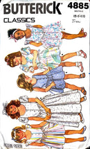 Butterick Classics 4885 | Children's Dress | Size 5-6-6x