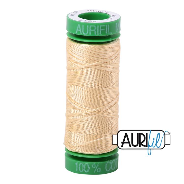 Aurifil 100% Egyptian Cotton | 40 wt 2 ply | All Purpose Thread | Choose Your Color