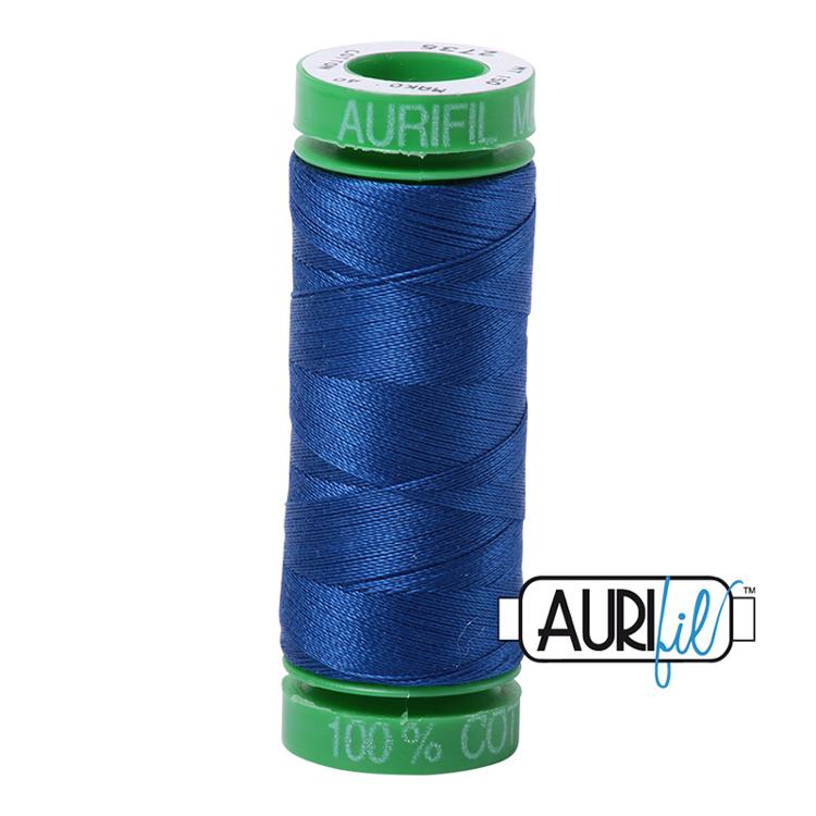 Aurifil 100% Egyptian Cotton | 40 wt 2 ply | All Purpose Thread | Choose Your Color