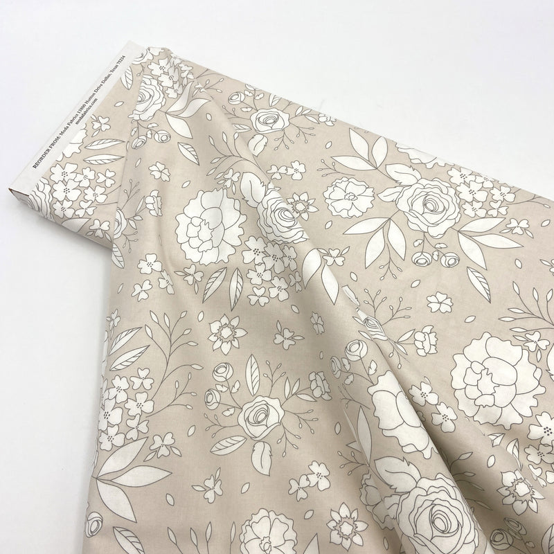 Blooms Stone | Beautiful Day | Quilting Cotton