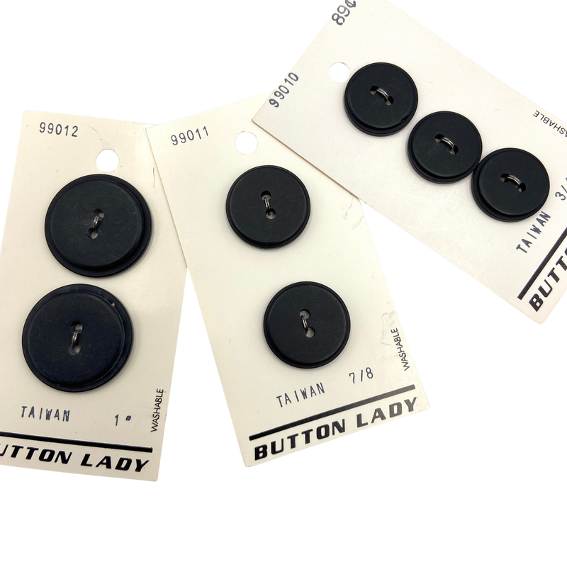 1", 3/4" or 7/8" Harold | Plastic Buttons | Choose Your Size