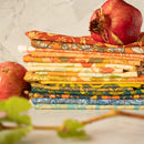 Wild Berries Tonal Rose | Bountiful | Organic Quilting Cotton