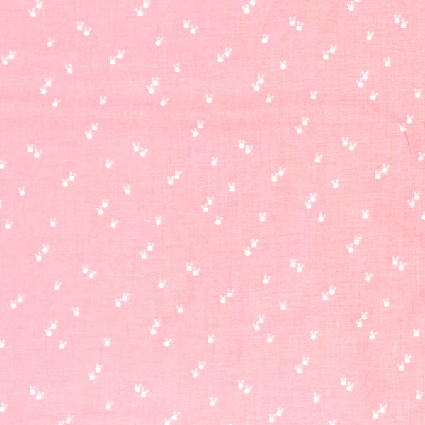 Bunnies Pink | Riley Blake | Seasonal Basics | Quilting Cotton