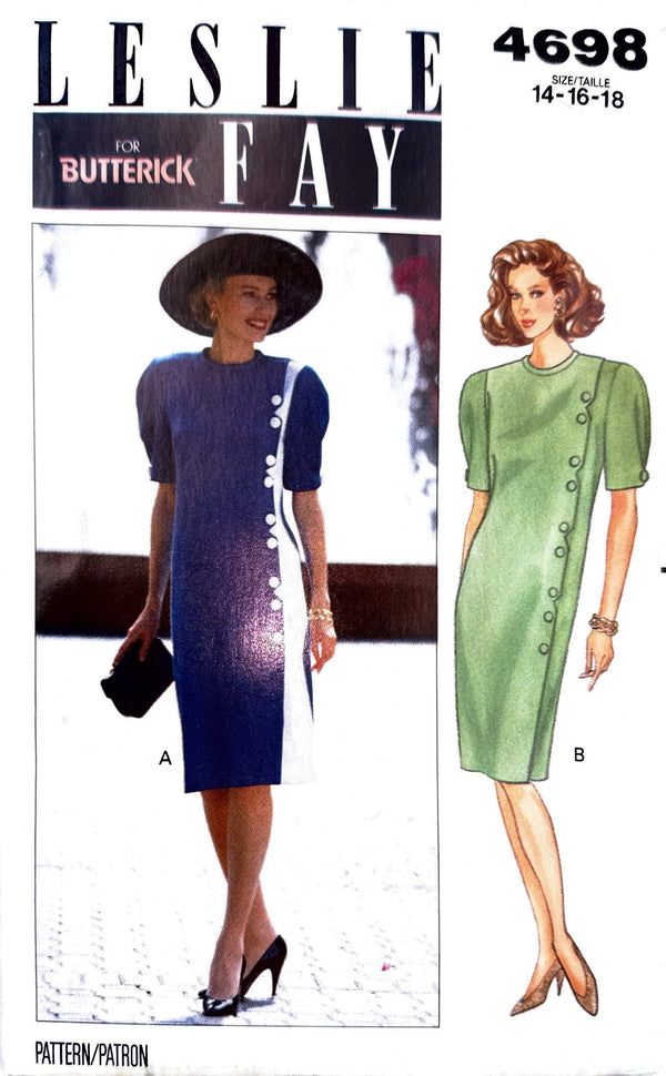 Butterick 4698 | Adult Dress | Size 14-18