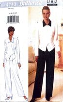 Butterick 4730 | Adult Top and Pants | Size 6-12