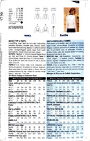 Butterick 4730 | Adult Top and Pants | Size 6-12