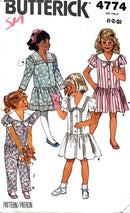 Butterick 4774 | Kids Dress and Jumpsuit | Size 1-3