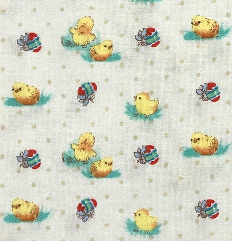 Chicks and Eggs | Bunny Tails | Quilting Cotton