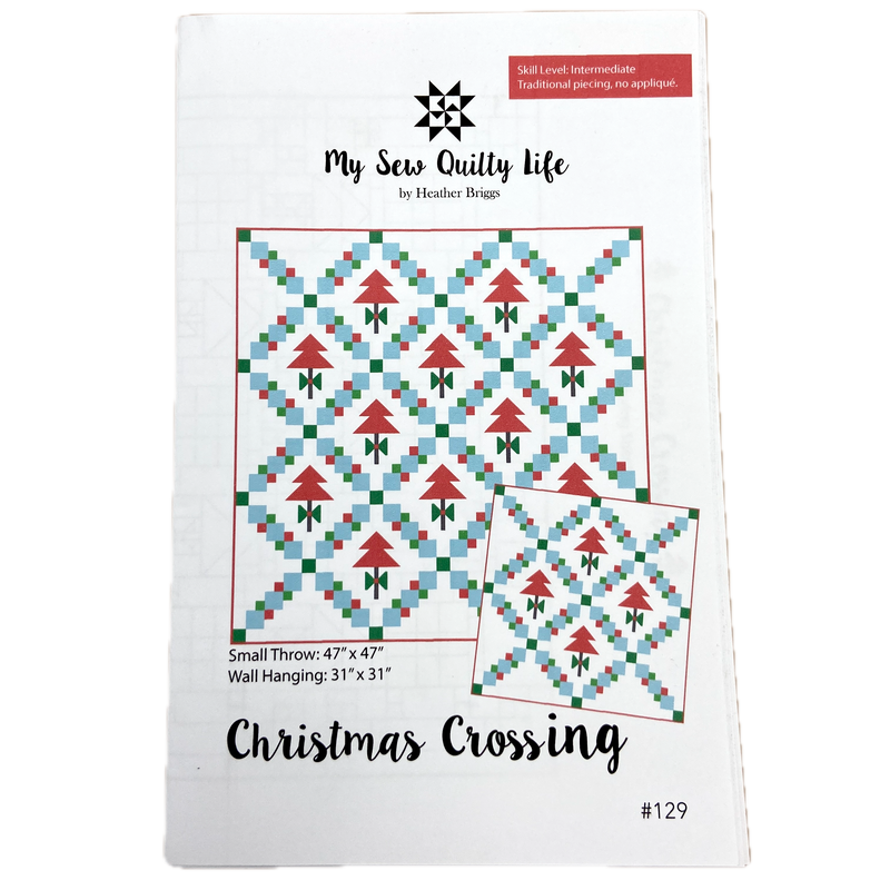 Christmas Crossing | My Sew Quilty Life | Quilt Pattern