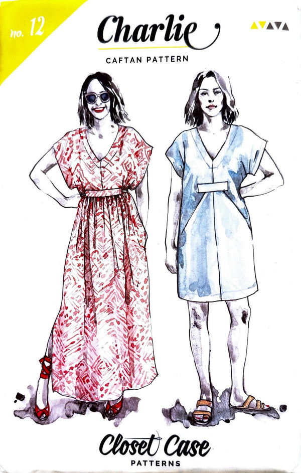 Closet Case Patterns 12 | Charlie Caftan | Size 0-20