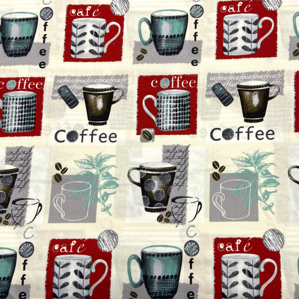 Coffee | Take a Break | Quilting Cotton