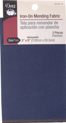 Dark | Iron-On Mending Fabric | Dritz