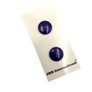 3/4" or 7/8" Deep Violet | JHB International Plastic Buttons | Choose Your Size