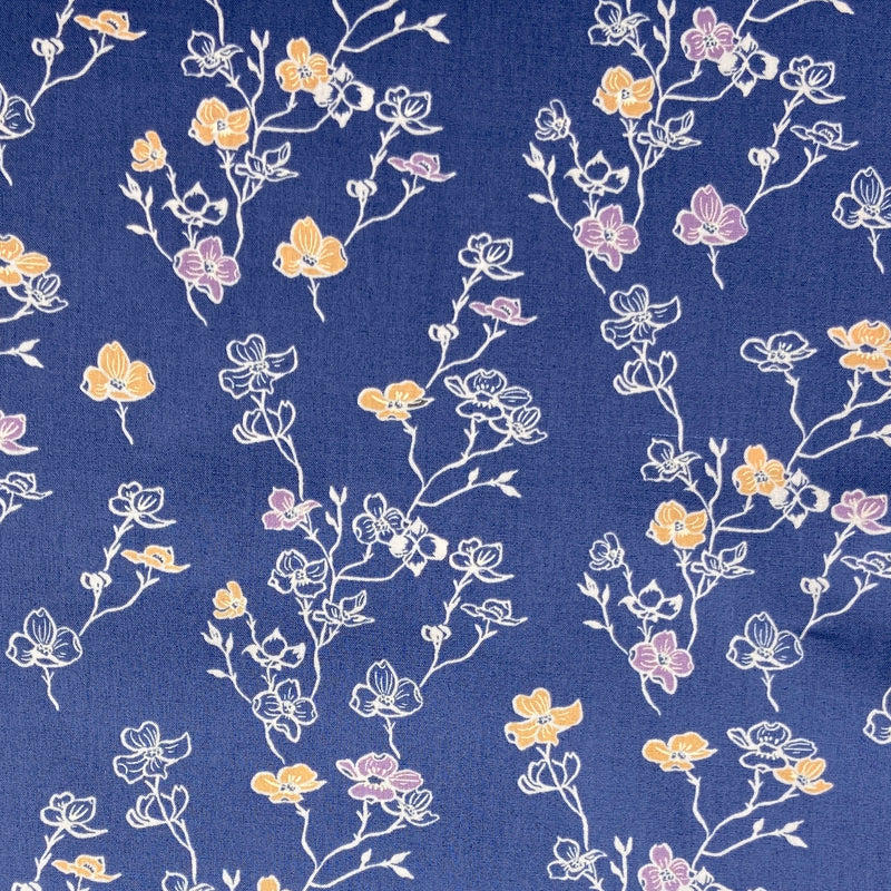 Dogwood Dusk | In The Garden | Organic Quilting Cotton