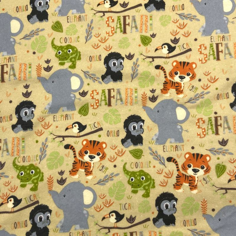 Safari Adventure | Cotton Flannel