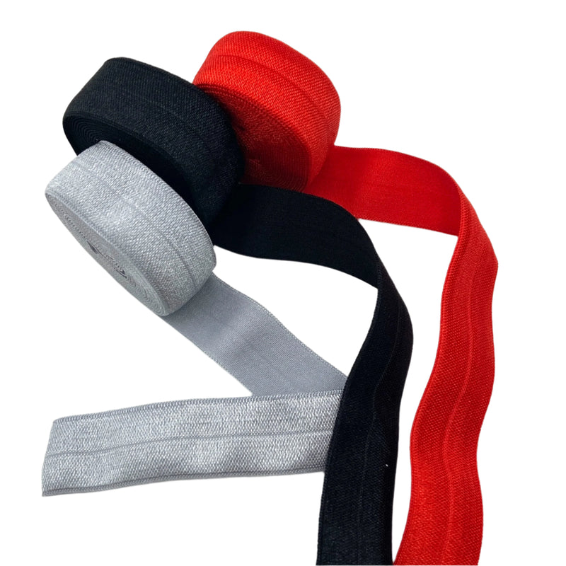 3/4" Fold Over Elastic | 2 yards | Pick Your Color