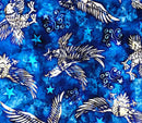 Freedom Eagle Toss Blue | Liberty, Glory, Freed | Quilting Cotton