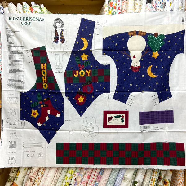 Kid's Christmas Vest | Project Panel