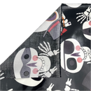 Bone-jour Black | PUL Fabric | Polyurethane Laminate | Laminated on the FRONT