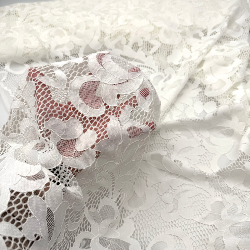 Sea Salt | Stretch Lace