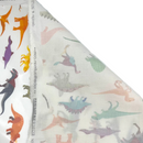 Alphabetosaurus | PUL Fabric | Polyurethane Laminate | Laminated on the FRONT