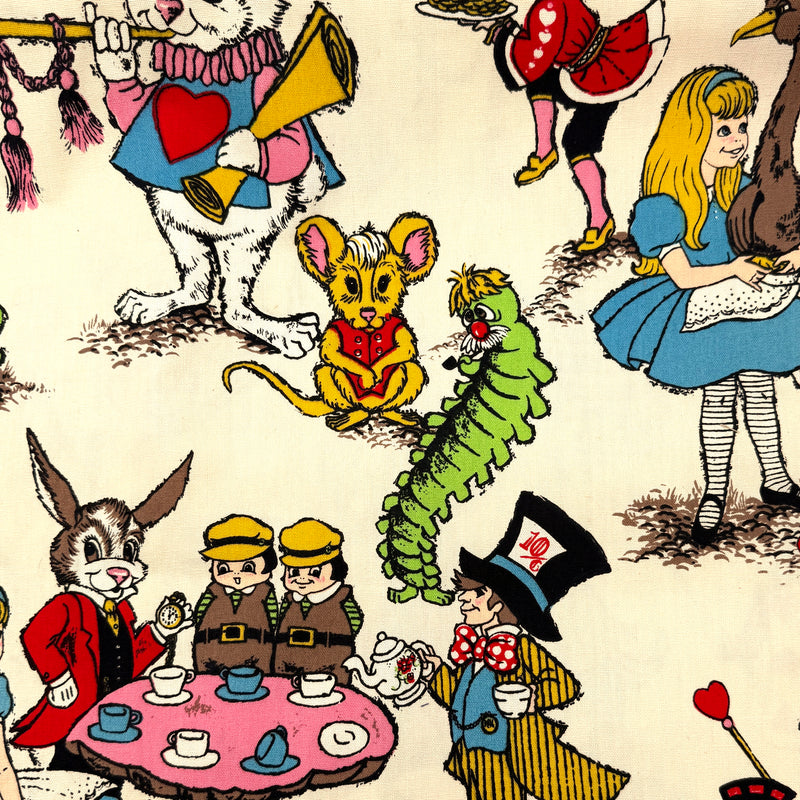 Alice In Wonderland | Vintage Cotton Canvas
