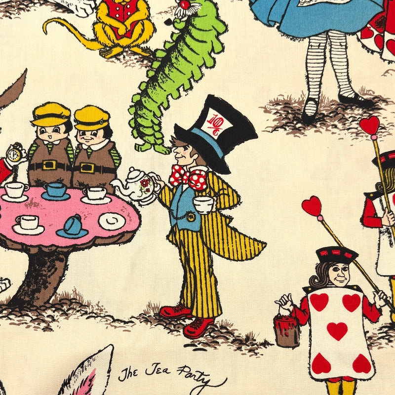 Alice In Wonderland | Vintage Cotton Canvas