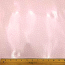 Sew Much Fun Pink Dots | PUL Fabric | Polyurethane Laminate | Laminated on the FRONT
