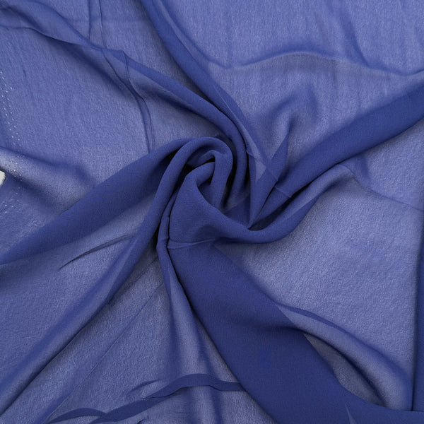Arctic Blue | Crepe Chiffon
