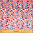 Kindness Always Pink Leopard | PUL Fabric | Polyurethane Laminate | Laminated on the FRONT
