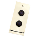 3/4" or 7/8" Blue Crest | Plastic Buttons | Choose Your Size