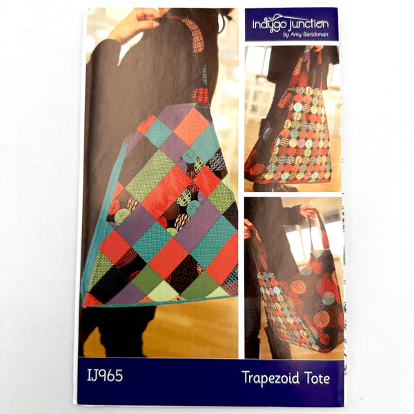 Trapezoid Tote | Indygo Junction | Bag Pattern