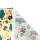 Blackbeard's Pirates | PUL Fabric | Polyurethane Laminate | Laminated on the FRONT