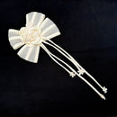 Adeline | Ivory Rosette Bows | Coquette Bridal