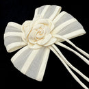 Adeline | Ivory Rosette Bows | Coquette Bridal