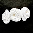 White Rosettes | Coquette Bridal